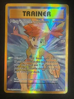 Pokemon Misty's Determination (Full Art) Ultra Rare XY - Evolutions 108/108 NM - Image 1