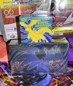 Pokemon Ascended Heroes ETB & Charizard UPC Sealed/Brand New - Image 1