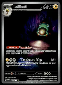 Pokemon TCG SV03: Obsidian Flames #201/197 Bellibolt - Image 1