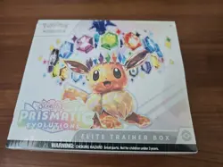 Prismatic Evolutions ETB Elite Trainer Box Pokemon TCG Sealed In Hand Fast Ship - Image 1