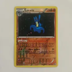2013 Pokemon Black & White Legendary Treasures Lucario Holo #80/113 - Image 1
