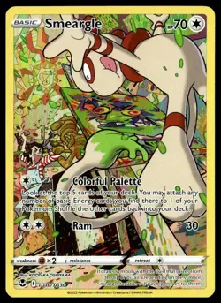 Pokemon TCG Silver Tempest Trainer Gallery #TG10/TG30 Smeargle - Image 1
