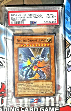 Yu-Gi-Oh! 2004 Promo Blue-Eyes Shining Dragon - PSA 8 NM-MT - MOV-EN001 - Image 2