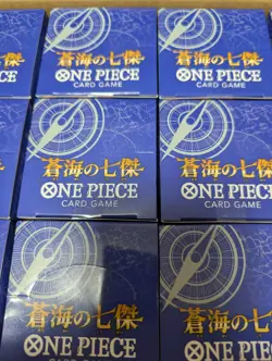 One Piece OP-14 Seven Heroes of the Blue Booster Box Sealed Japanese w/Promo - Image 4