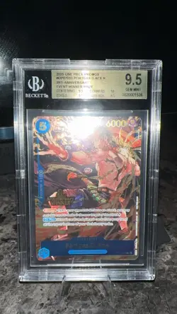 2025 One Piece 3rd Anniversary Event Winner Portgas D Ace BGS 9.5 #OP07-053 - Image 1
