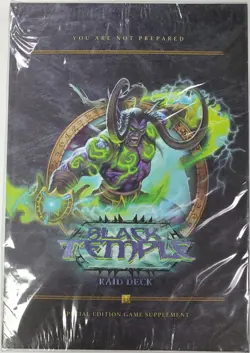 BLACK TEMPLE Raid Deck World of Warcraft Trading Card Game *New* *Sealed* - Image 1