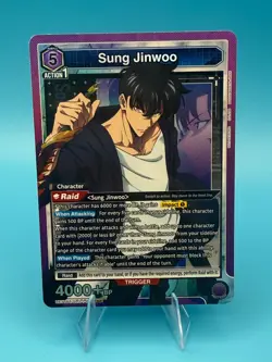 Sung Jinwoo SR UE17BT/SLG-1-021 - Union Arena: Solo Leveling - English NM - Image 1