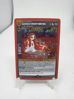 Manchac Swamp Priestess 2nd Edition Full Holo Release Event Card MetaZoo - Image 1