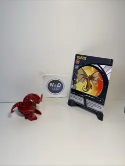 Bakugan Battle Brawlers Pyrus Dragonoid B2 (not B1) Classic w/Card 550G - Image 1