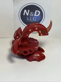 Bakugan Battle Brawlers Pyrus Dragonoid B2 (not B1) Classic w/Card 550G - Image 4