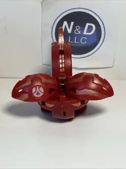 Bakugan Battle Brawlers Pyrus Dragonoid B2 (not B1) Classic w/Card 550G - Image 5