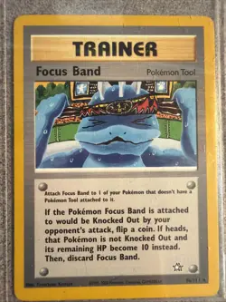 Focus Band (Neo Genesis - 86/111) - Pokemon Card - Image 1