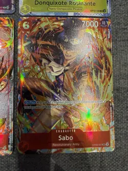 One Piece Illustration Box Vol 5 And 6 Promo Cards Ace Sabo Law Rosinante CCG NM - Image 2