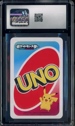 2021 Pokemon Japanese Playing Cards Pocket UNO Red Charizard CGC 9 MINT - Image 2