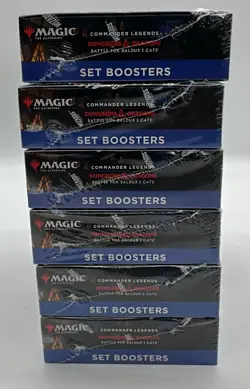 Lot of (6) MTG Commander Legends Battle for Baldur’s Gate Set Booster Boxes NEW - Image 3