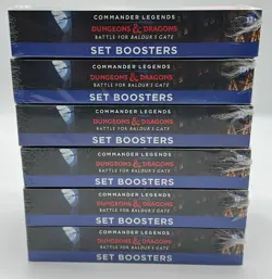 Lot of (6) MTG Commander Legends Battle for Baldur’s Gate Set Booster Boxes NEW - Image 4