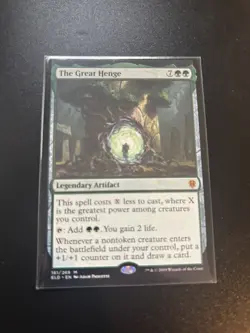 MG The Great Henge #161 Throne of Eldraine ELD Mythic - Image 1