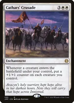 Cathars' Crusade JMP NM MTG - Image 1