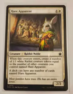 1x Hare Apparent Lightly Played or Better - Image 1