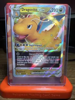 Dragonite VSTAR 050/078 Pokemon GO Holo (READ DESCRIPTION) - Image 1