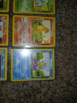 Lot Of 6 Base Set Starter pokemon cards First Form &Ivysaur Wartortle Charmeleon - Image 3