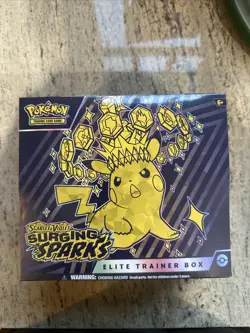 Pokemon TCG Surging Sparks ETB Factory Sealed - Image 1