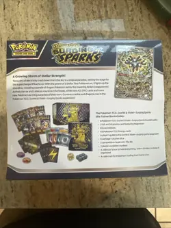 Pokemon TCG Surging Sparks ETB Factory Sealed - Image 3