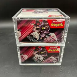 Lot (2) Pokemon SV10 Destined Rivals English Booster Boxes Sealed w/Acrylic Case - Image 2