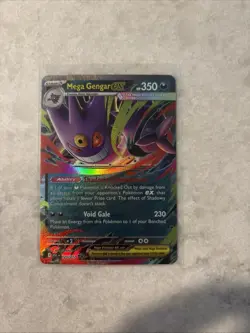 Mega Gengar EX 125/217 Ascended Heroes Pokemon Rare NM - Image 1
