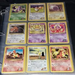 Pokemon TCG Gym Challenge 82 Card Lot Pikachu Eevee Ninetales Sabrina Giovanni - Image 5