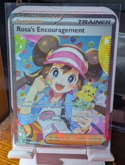 Pokemon TCG Rosa's Encouragement Perfect Order #123/088 check description - Image 1