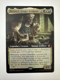 Brenard, Ginger Sculptor (Extended Art) Commander: Wilds of Eldraine Foil - Image 1
