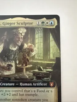 Brenard, Ginger Sculptor (Extended Art) Commander: Wilds of Eldraine Foil - Image 3