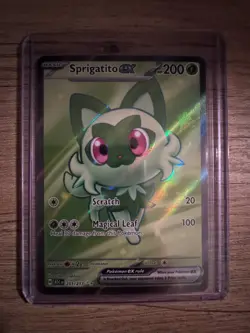 Sprigatito ex 251/217 Ultra Rare Ascended Heroes Pokemon Near Mint - Image 1