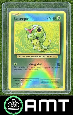 Caterpie 2016 Pokemon XY Evolutions Reverse Holo #3/108 - Image 1