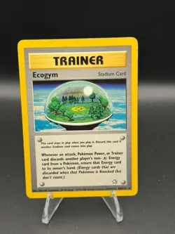 Ecogym 84/111 Rare Neo Genesis Pokemon Unlimited Heavily Played - Image 1