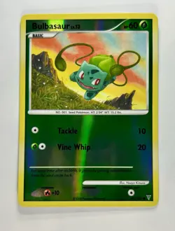 Bulbasaur 2009 Pokemon Supreme Victors Reverse Holo #93/147 * Light Play - Image 1