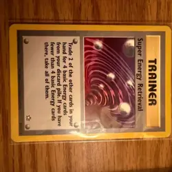 POKEMON TCG SUPER ENERGY RETRIEVAL 89/111 RARE TRAINER NEO GENESIS LP - Image 1