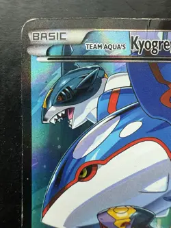 Pokemon Team Aqua's Kyogre EX 6/34 Double Crisis Holo (MP) - Image 2