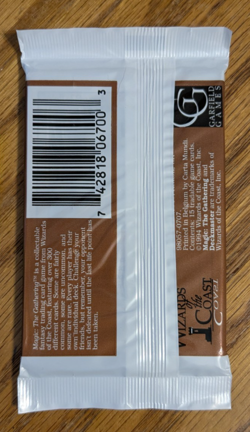 MTG - Revised Booster Pack - Magic the Gathering, Factory Sealed 1994 - Image 2