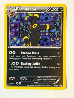 Umbreon BW93 Promo Black And White Promo Pokemon Moderately Played - Image 1