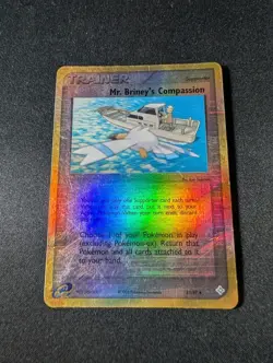Mr. Briney's Compassion Uncommon Trainer Dragon Reverse Holo 87/97 DMG Pokemon - Image 1