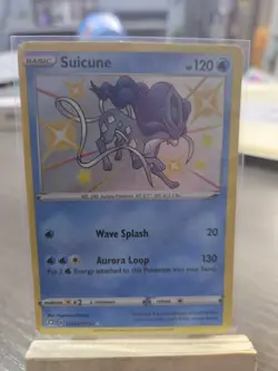 Pokemon TCG - Suicune - SV022/SV122 Shiny - Shining Fates LP - Image 1