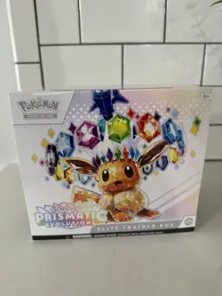 Pokemon Scarlet & Violet Prismatic Evolutions Elite Trainer Box ETB - New/Sealed - Image 1