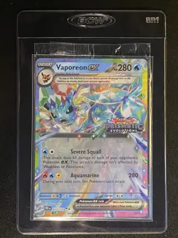 Sealed Vaporeon ex 023/131 Pokemon TCG Stamped S&V Prismatic Evolutions Promo - Image 3