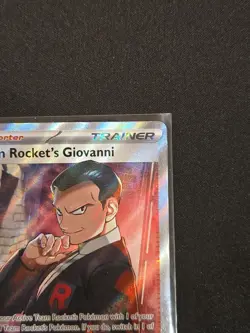 Pokemon TCG-Team Rocket’s Giovanni 225/182 Ultra Rare Full Art- Destined Rivals - Image 3
