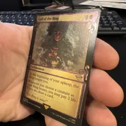 Call of the Ring (Showcase Scrolls) Lord of the Rings 530 Foil NM - Image 3