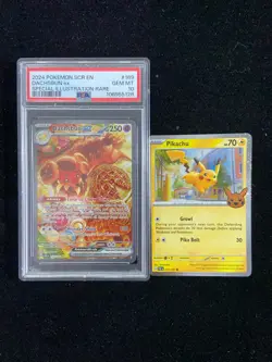 2024 Pokemon TCG SCR 169/142 Dachsbun ex Special Illustration PSA 10 lot*2 HC22 - Image 1