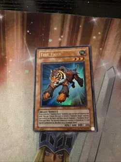 Yugioh Test Tiger GLAS-EN082 Ultra Rare NM - Image 1