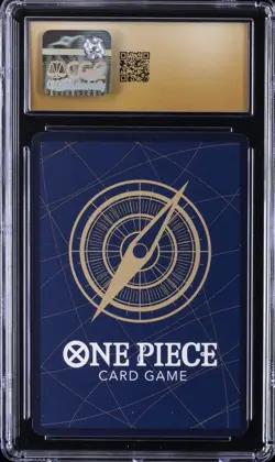 2024 ONE PIECE JAPANESE SAIKYO JUMP PROMO #P-074 PORTGAS D. ACE CGC 10 PRISTINE - Image 2